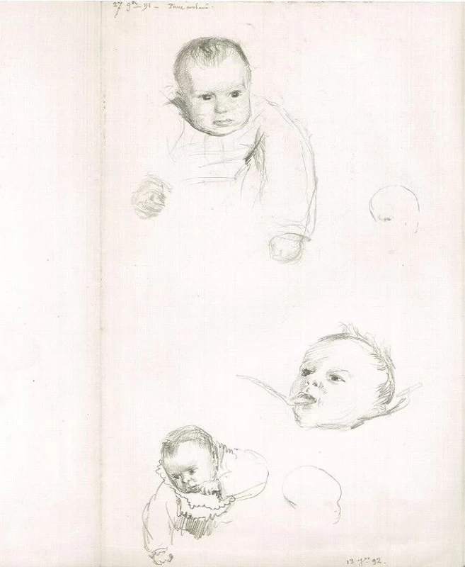 Pierre con il raffreddore - dal Saint, Cloud, museo Avelines